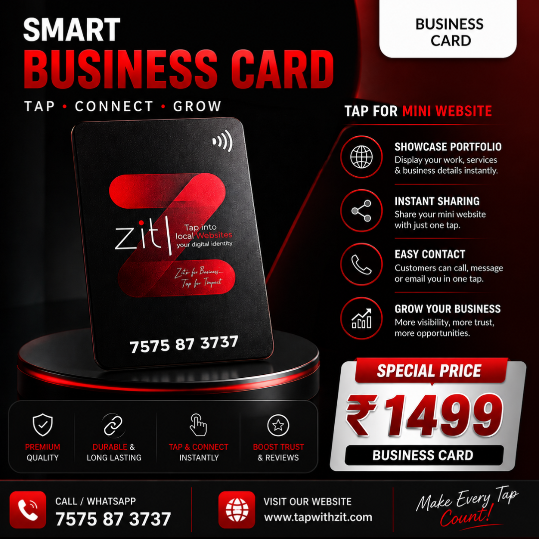 Digital Visiting Card view 2